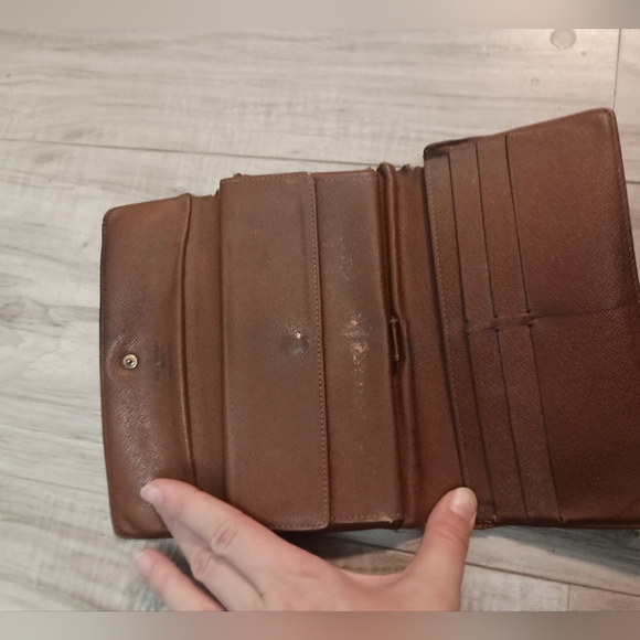 Louis Vuitton Porte Monnaie Monogram Pochette Credit Long Wallet - Picture 9 of 15